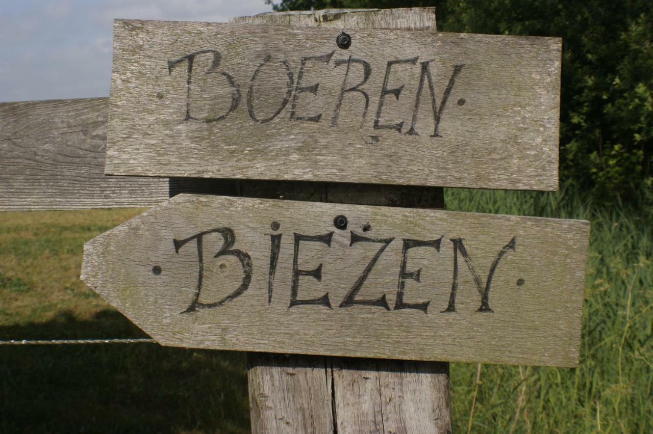 Boeren Biezen Bed Landelijk Villa Exteriör bild